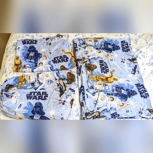 Pottery Barn Kids - Star Wars, A New Hope - Sheet Set, Flat + Fitted - TWIN